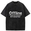 Unisex Cotton Washed T-Shirt for Summer Beach