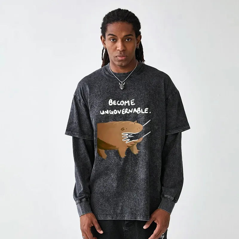 Moo Deng funny meme shirt gift idea
