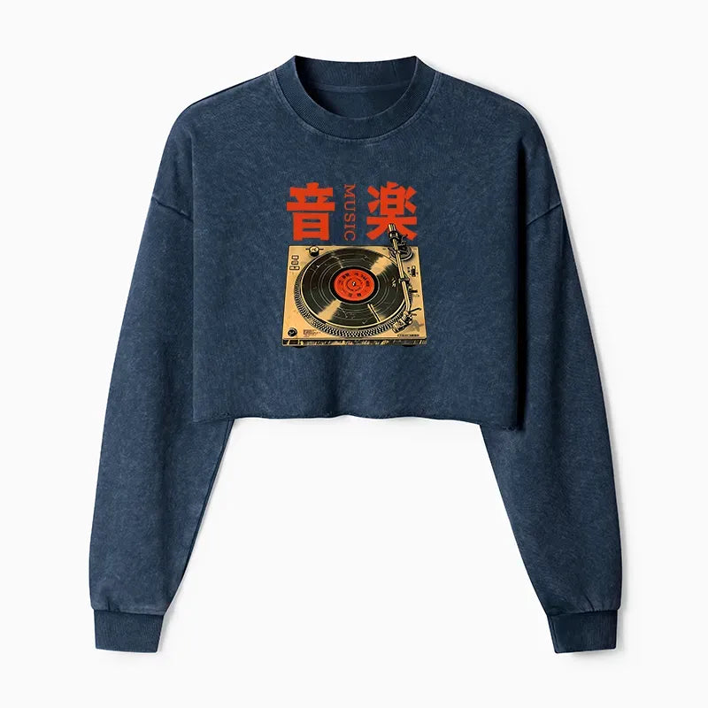 Vintage Streetwear Sweatshirt for Her Trendy