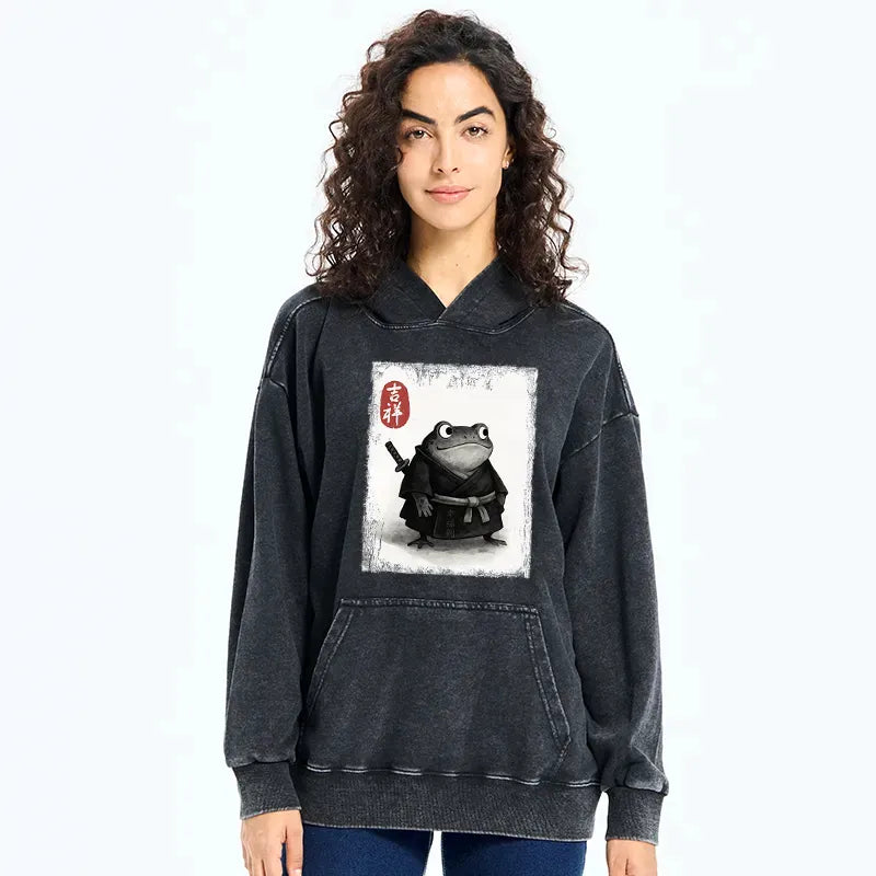 Japanese samurai hoodie for daily wear