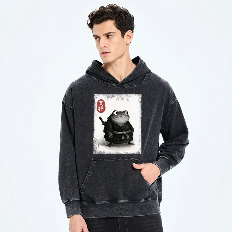 Japanese samurai hoodie for daily wear