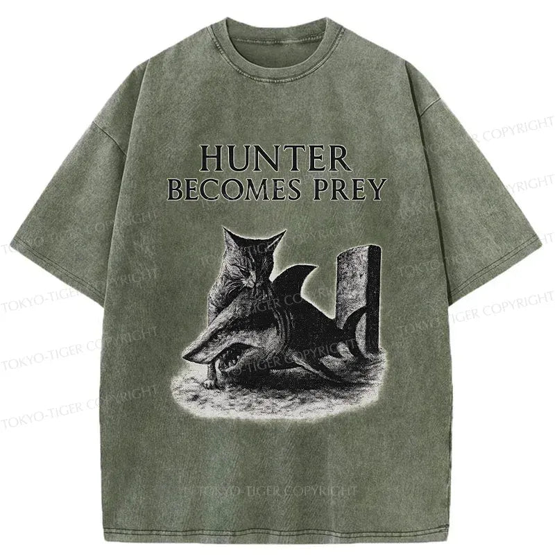 Japanese vintage cat t-shirt for men