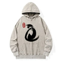 Vintage Japanese Cat Hoodie for Streetwear