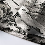 Kyoto-Lion Samurai Cat Mountains Mesh Jersey
