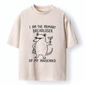 Kyoto Lion Washed T-Shirt for Summer Vacation