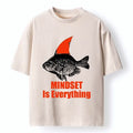 Kyoto-Lion Funny Be The Shark You Want To Be Washed T-Shirt