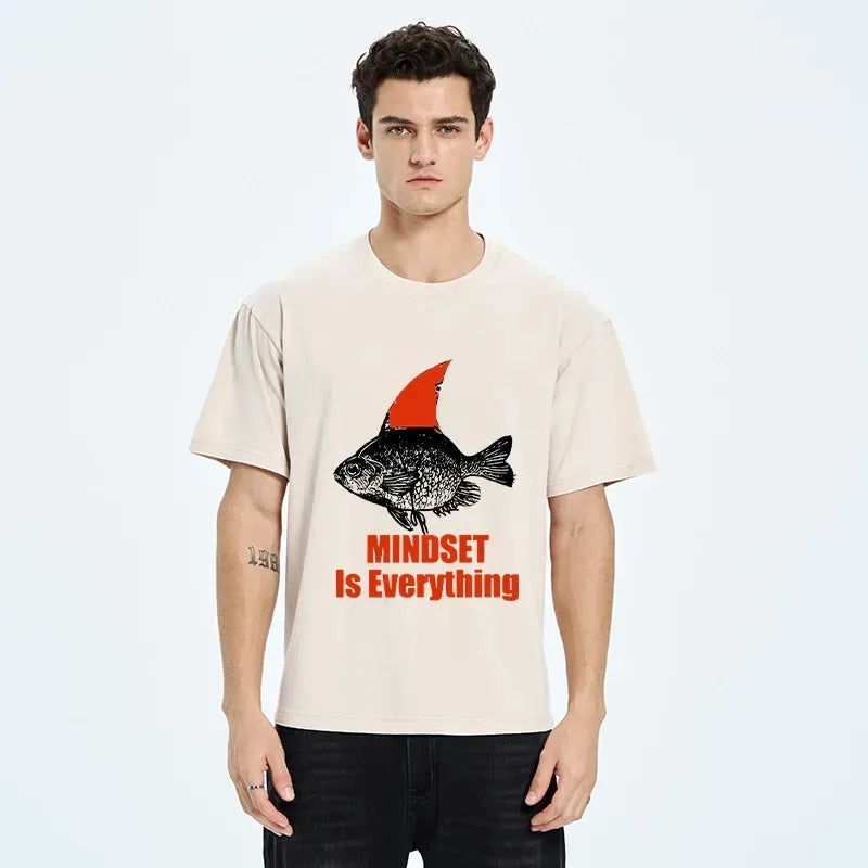 Funny Washed T-Shirt for Daily Wear