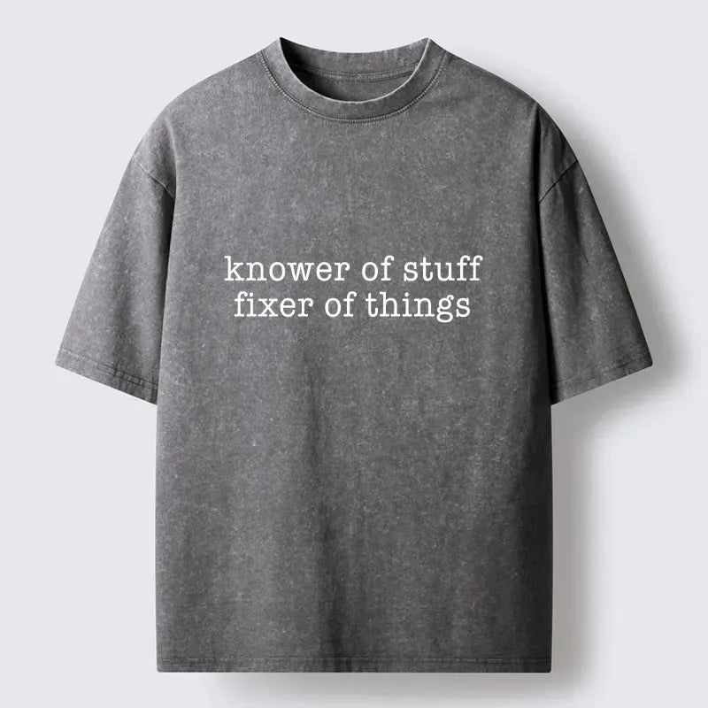 Kyoto-Lion The Ultimate Problem Solver Meme Washed T-Shirt