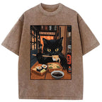 Washed cotton unisex t-shirt stylish deal