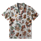 Unisex Cotton Japanese Shirt for Summer