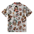 Unisex Cotton Japanese Shirt for Summer