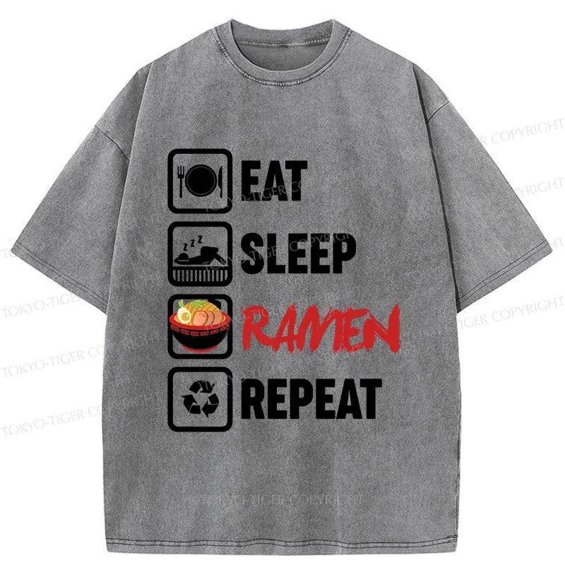 Kyoto Lion washed t-shirt for daily wear