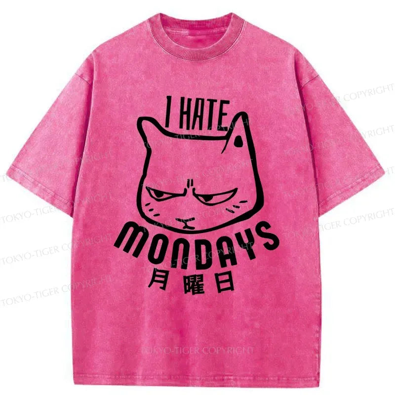 kyoto lion cat hate monday tee