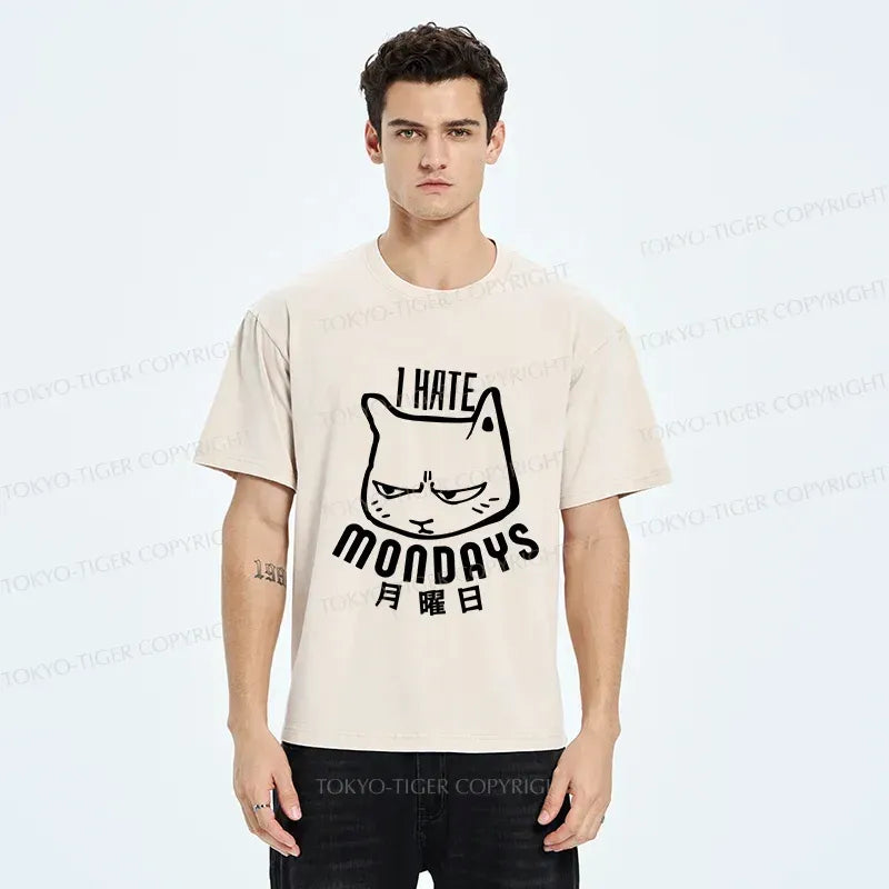 japanese cat t-shirt for daily wear