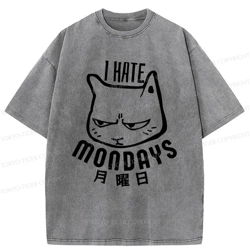 kyoto lion cat hate monday tee