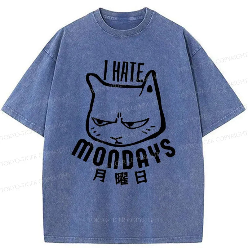 kyoto lion cat hate monday tee