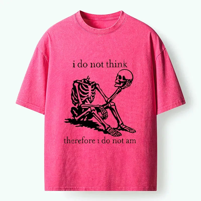 Funny Skeleton T-Shirt Gift Idea for Him