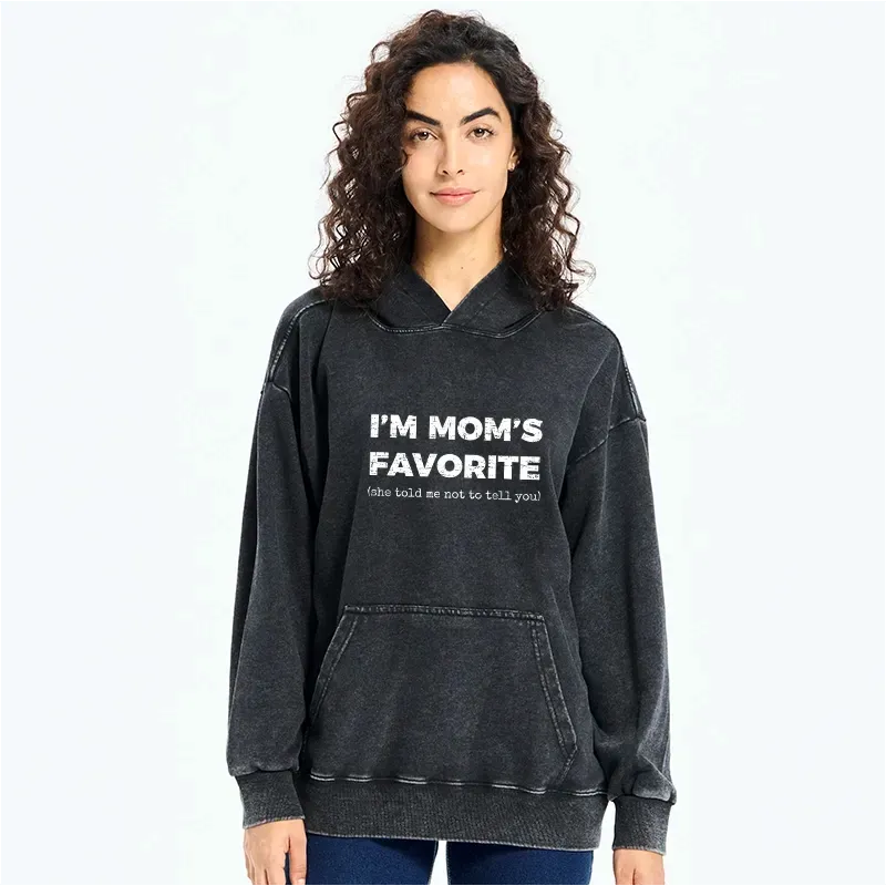 Japanese Washed Hoodie for Mother's Day