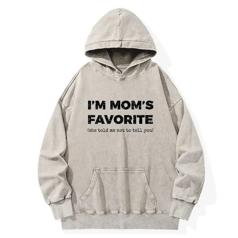 Japanese Washed Hoodie for Mother's Day