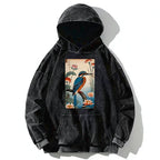 Ukiyo-e Kingfisher Hoodie Best Seller