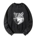Funny Wolf Meme Sweatshirt for Anime Convention