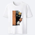 Kyoto-Lion Five Cats Are Watching You Classic T-Shirt