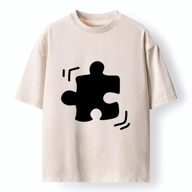 Japanese Washed T-Shirt for Daily Wear