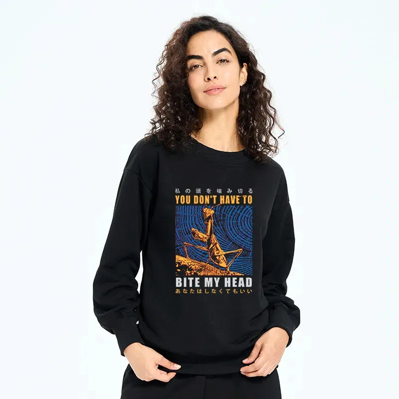 Kyoto Lion Graphic Sweatshirt Gift Idea