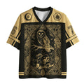 Japanese Retro Mesh Jersey for Streetwear