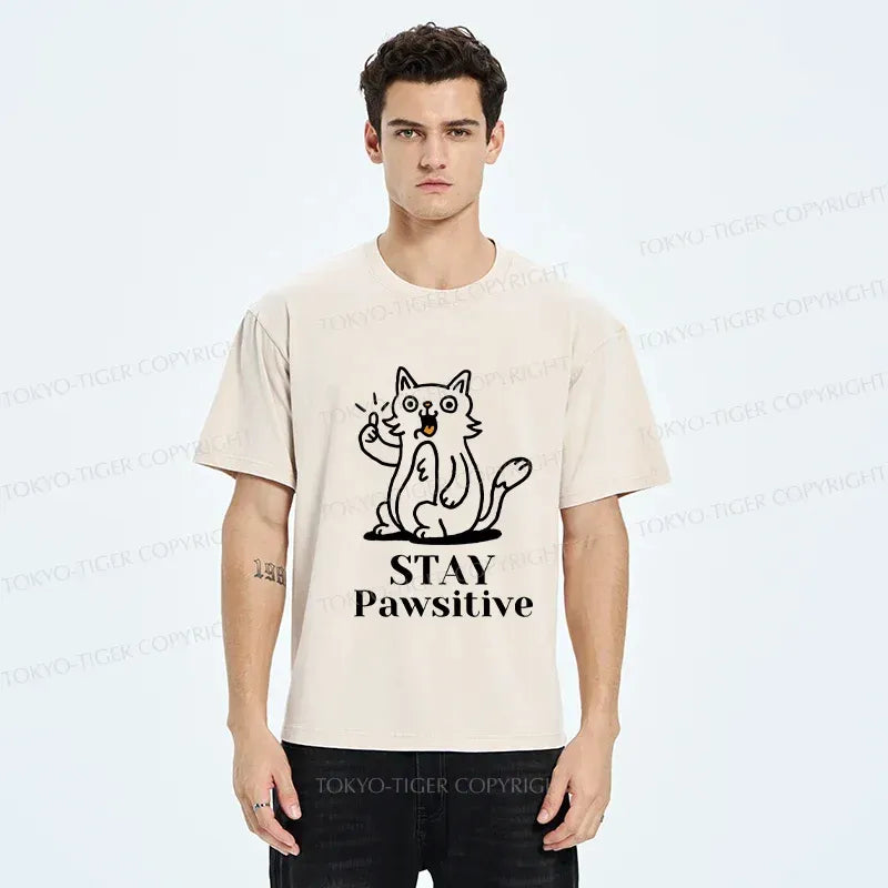Japanese Cat T-Shirt for Daily Wear