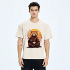 Japanese Red Panda Washed T-Shirt