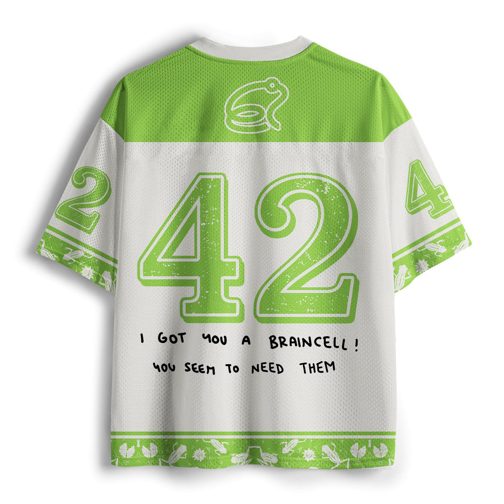 funny frog mesh jersey for summer