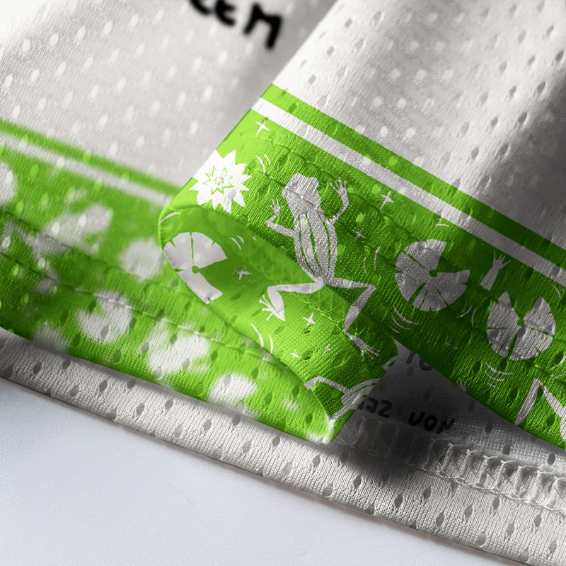 breathable unisex mesh jersey for fitness