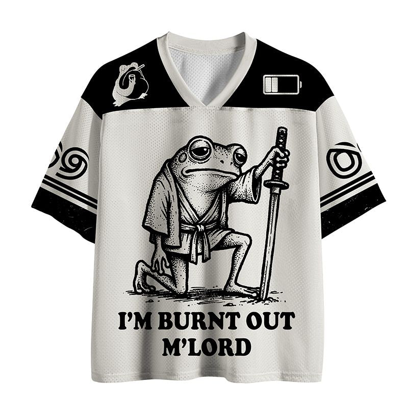 tired frog samurai mesh jersey