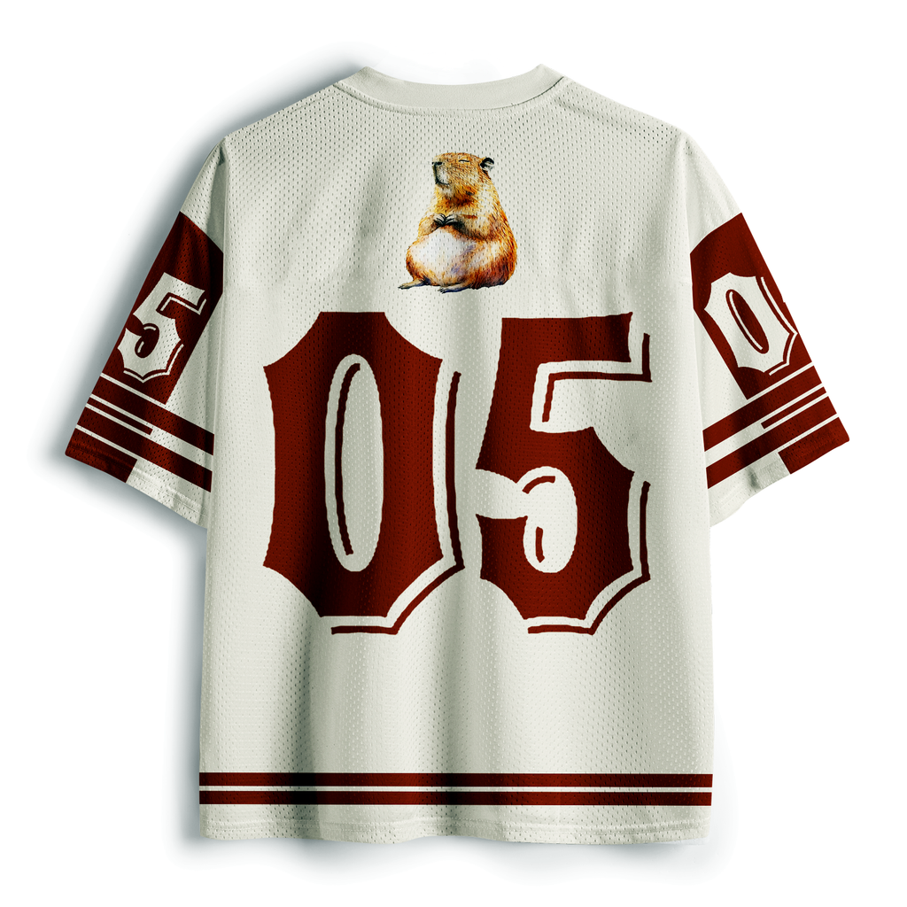 Chill Capybara Mesh Jersey for Summer