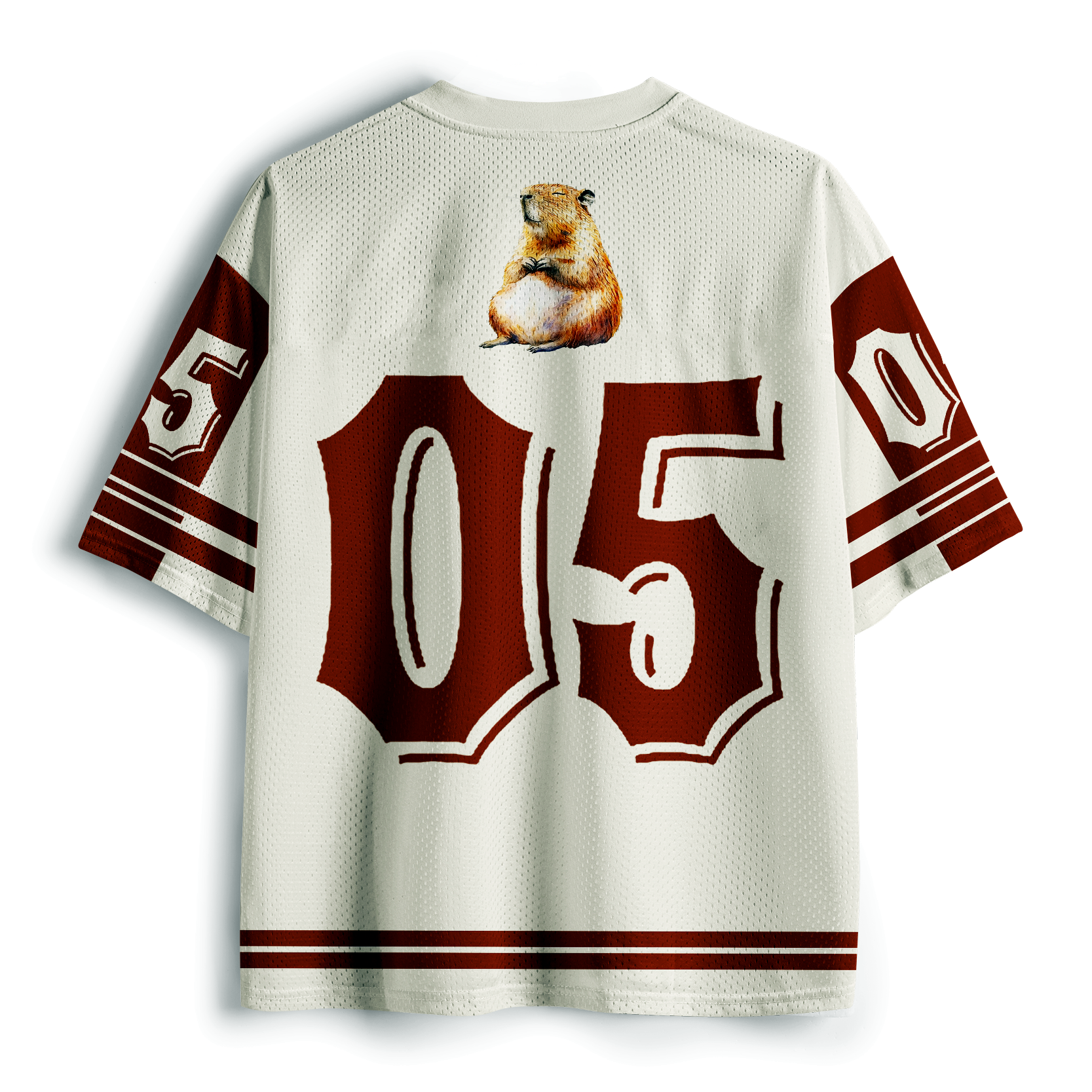 Chill Capybara Mesh Jersey for Summer