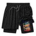 Best Seller Kyoto-Lion Fish Print Shorts for Men