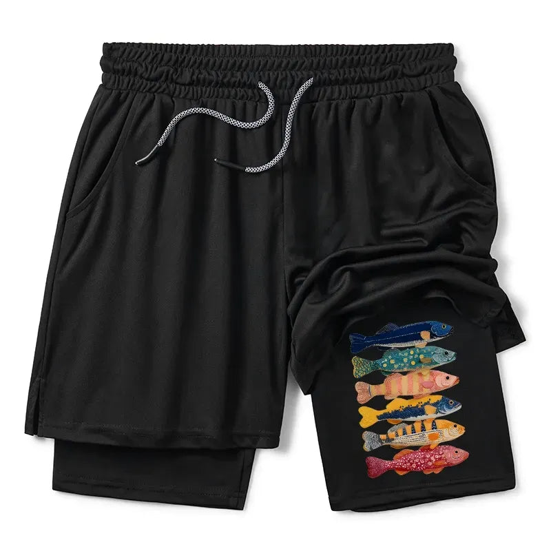 Best Seller Kyoto-Lion Fish Print Shorts for Men