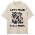 Unisex Cotton Tee with Funny Possum Print