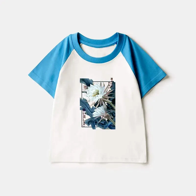 Epiphyllum Short-lived Beauty Kids Tee