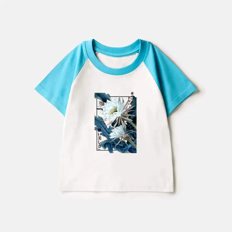 Epiphyllum Short-lived Beauty Kids Tee