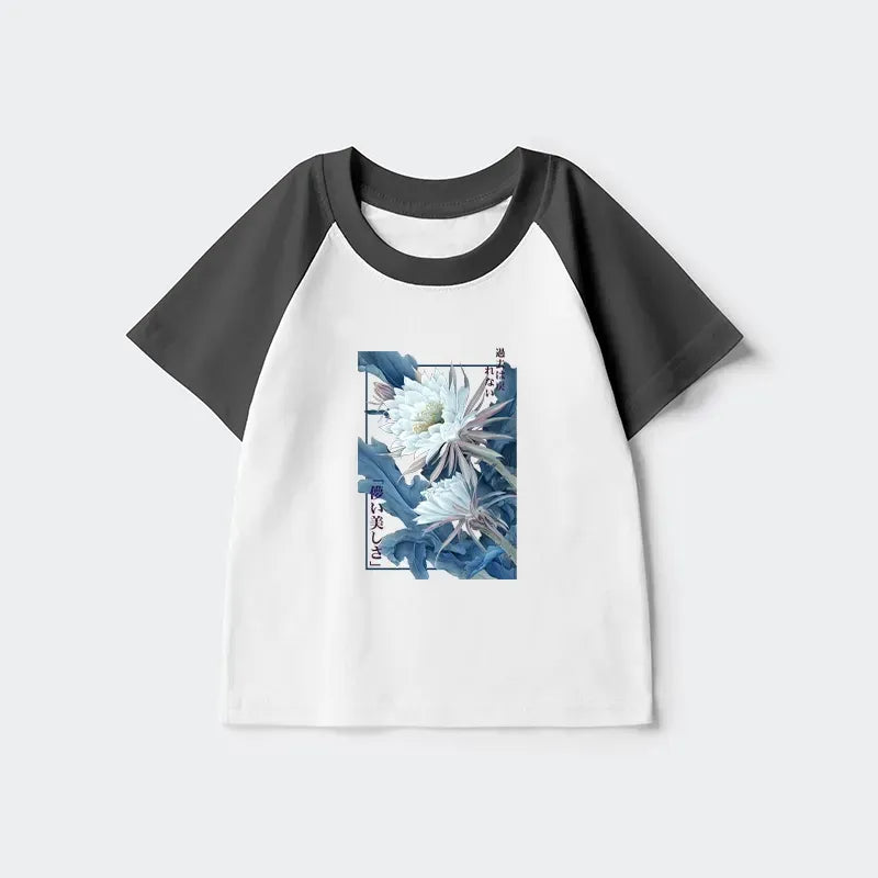 Epiphyllum Short-lived Beauty Kids Tee
