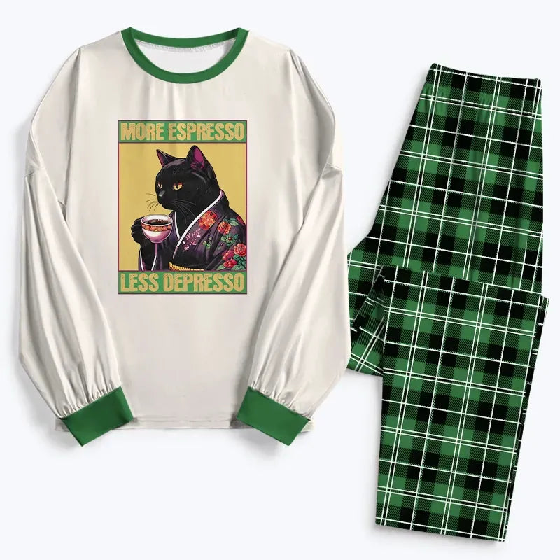 Japanese Kyoto Lion family pajama set