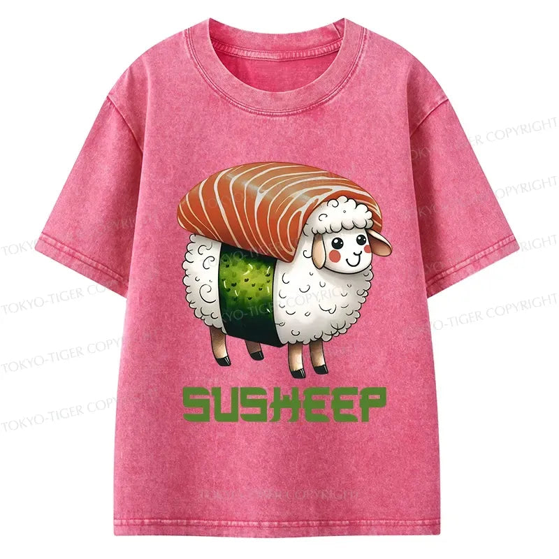 Washed Cotton T-Shirt for Kids Daily Wear