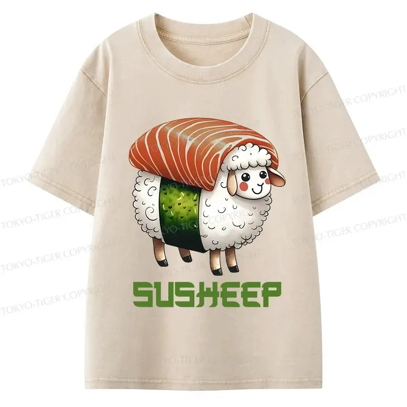Washed Cotton T-Shirt for Kids Daily Wear