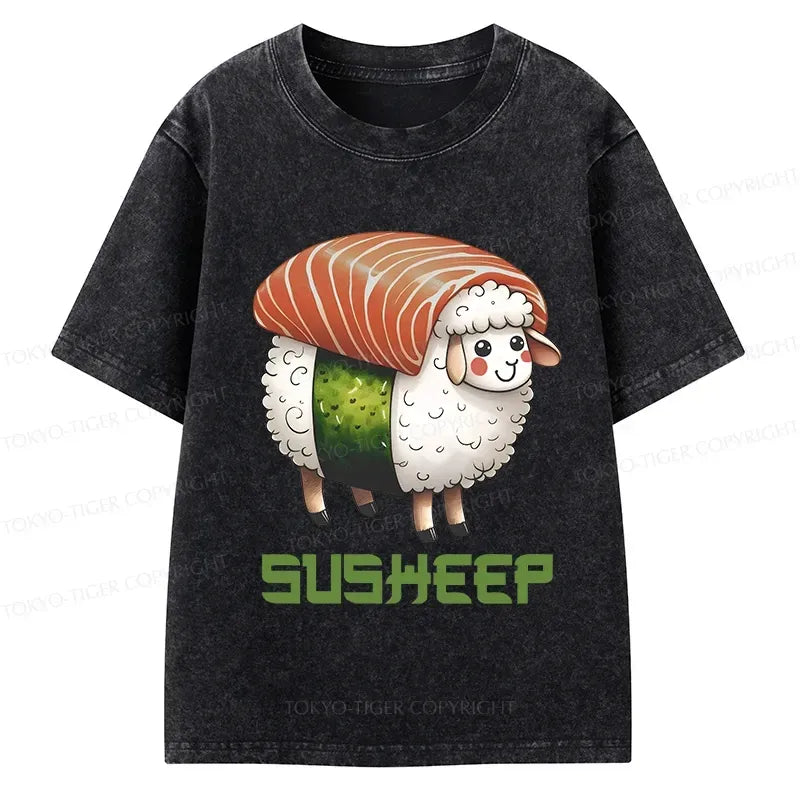 Washed Cotton T-Shirt for Kids Daily Wear