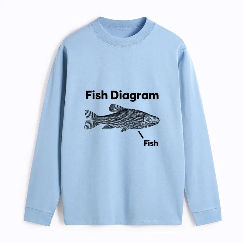 Japanese Unisex Cotton Long Sleeve T-Shirt