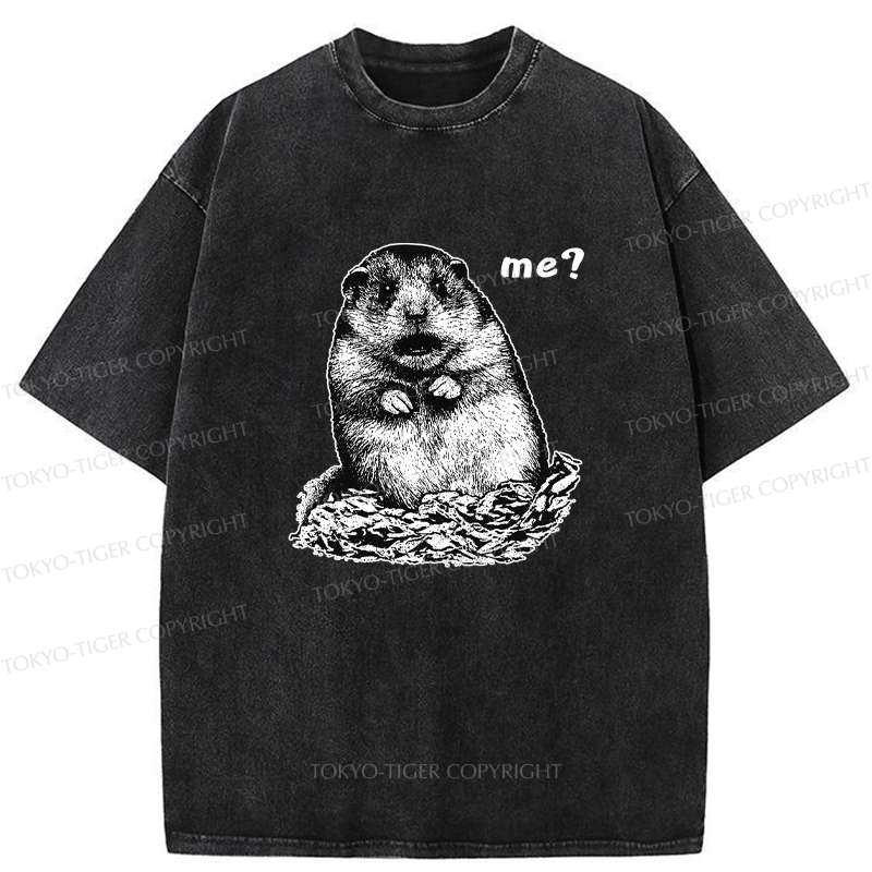 Japanese washed t-shirt for daily wear