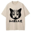 Kyoto-Lion Cat Hits After Three Messes Washed T-Shirt