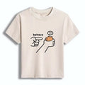Kyoto-Lion Dishonest Capybara Women's Washed T-shirt